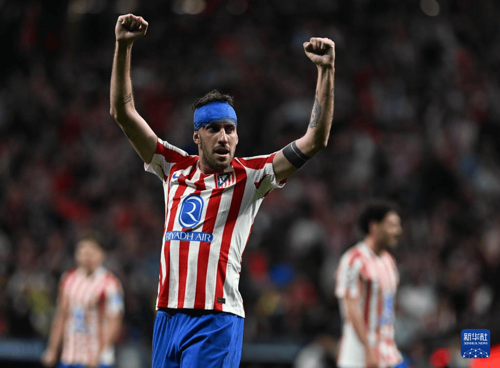 欧冠：马德里竞技晋级四强