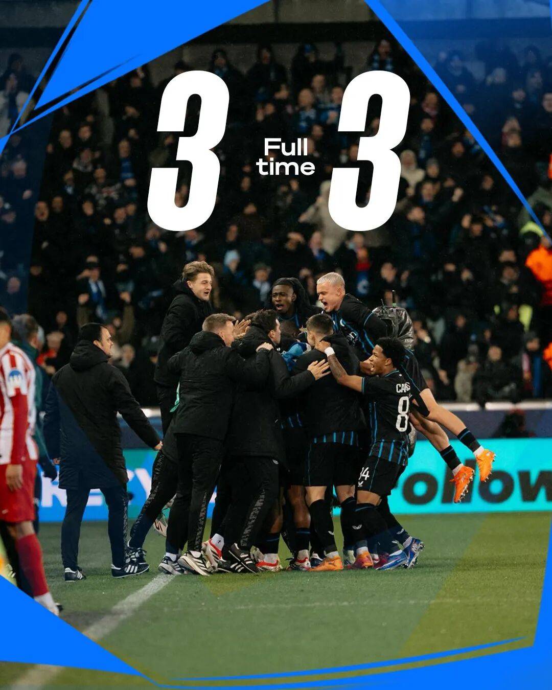 欧冠联赛：马德里竞技杯赛优先，布鲁日莱科如鱼得水