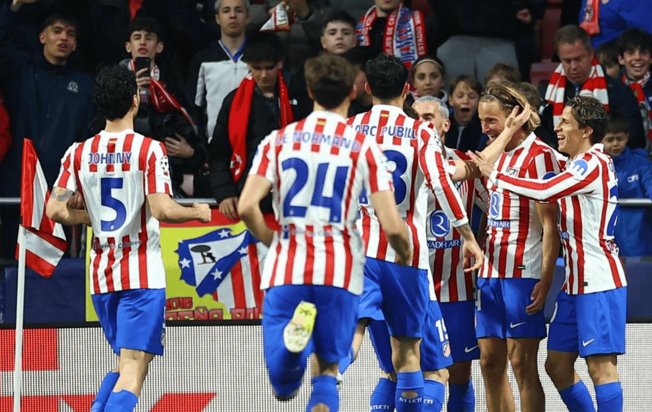 欧冠神剧情：3次失误造成丢球，马竞狂轰5球，1亿巨星独造3球